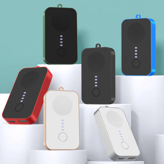 1200mAh Portable Wireless Charger Power Bank For Apple Watch Series 10 9 8 7 6 5 4 SE Ultra For iWatch Magnetic Charging Station