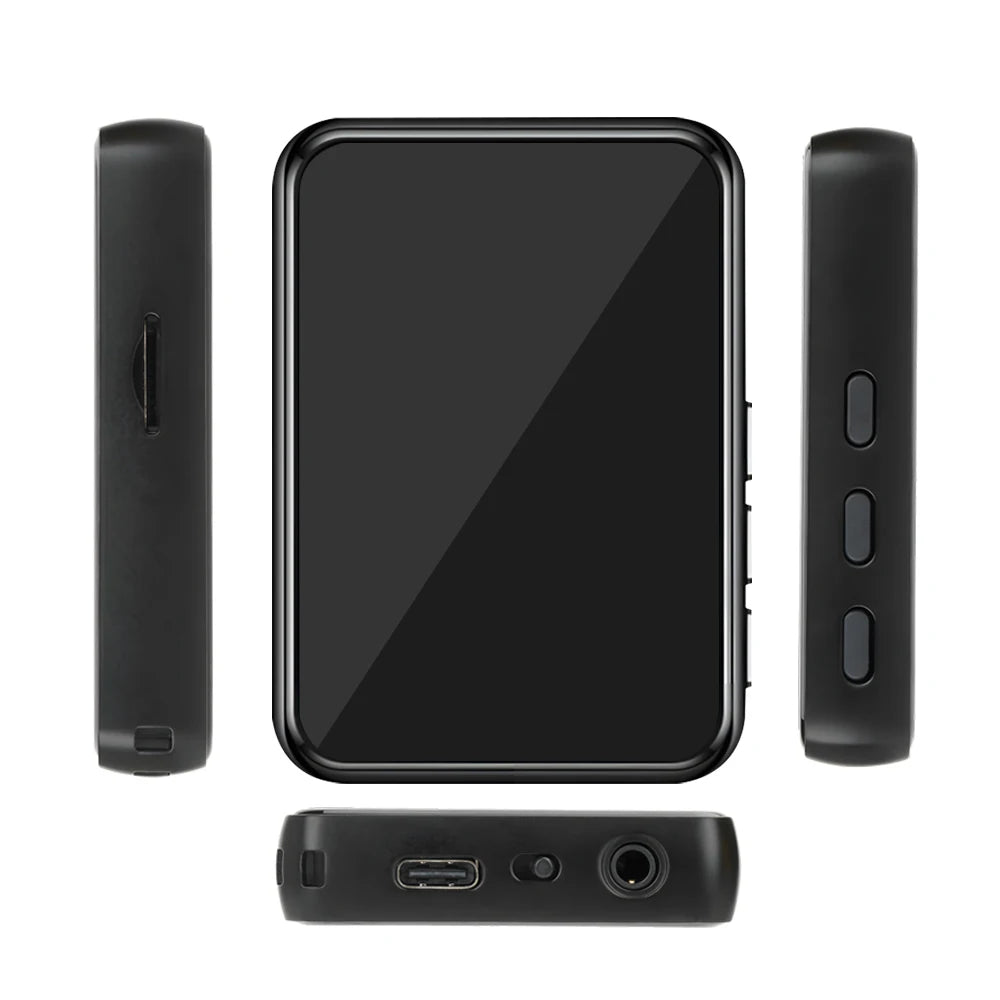 32GB Portable Mp3 Player 2.4'' Touch Screen With BT 5.4 MP3 Player with Built-in HD Speaker Support voice recording,video,e-book