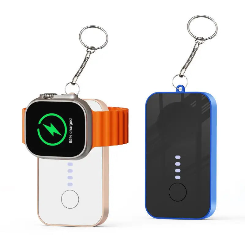 1200mAh Portable Wireless Charger Power Bank For Apple Watch Series 10 9 8 7 6 5 4 SE Ultra For iWatch Magnetic Charging Station