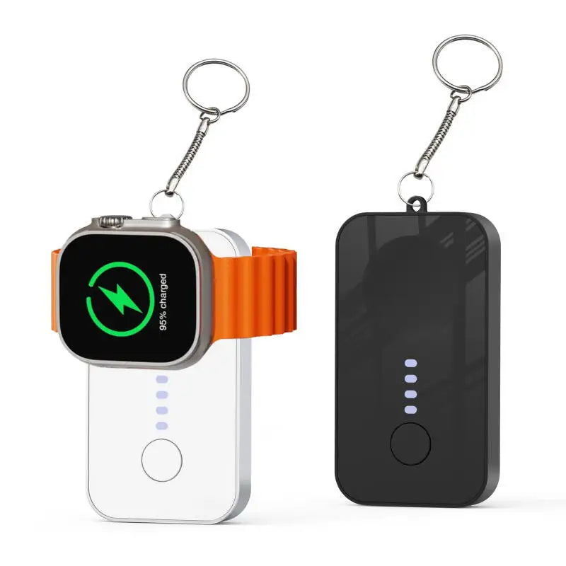 1200mAh Portable Wireless Charger Power Bank For Apple Watch Series 10 9 8 7 6 5 4 SE Ultra For iWatch Magnetic Charging Station