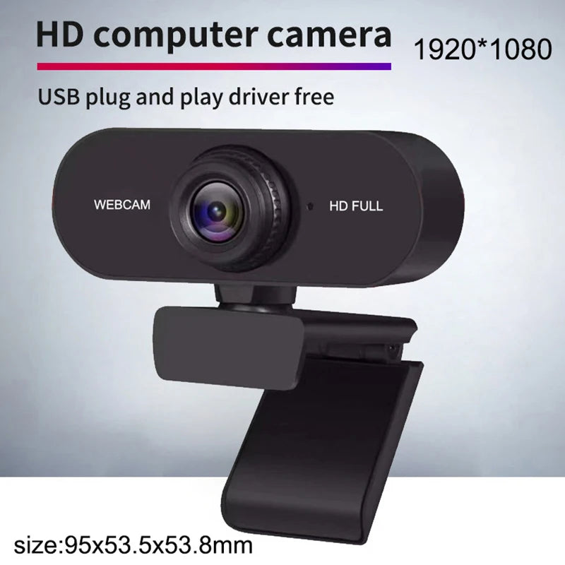 Online Course Webcam 1080P Camera Built-in Microphone High-definition Camera Laptop Conference Camera Without Driver USB Camera