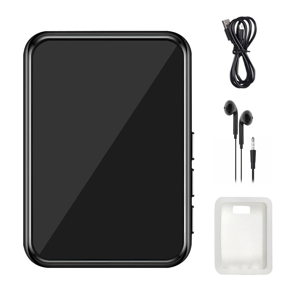 32GB Portable Mp3 Player 2.4'' Touch Screen With BT 5.4 MP3 Player with Built-in HD Speaker Support voice recording,video,e-book